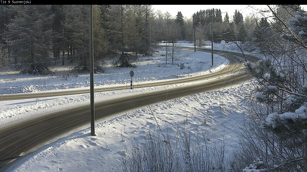 Weather Camera Image Väg 9 Suonenjoki, Purola, Suonenjoki, Pohjois-Savo