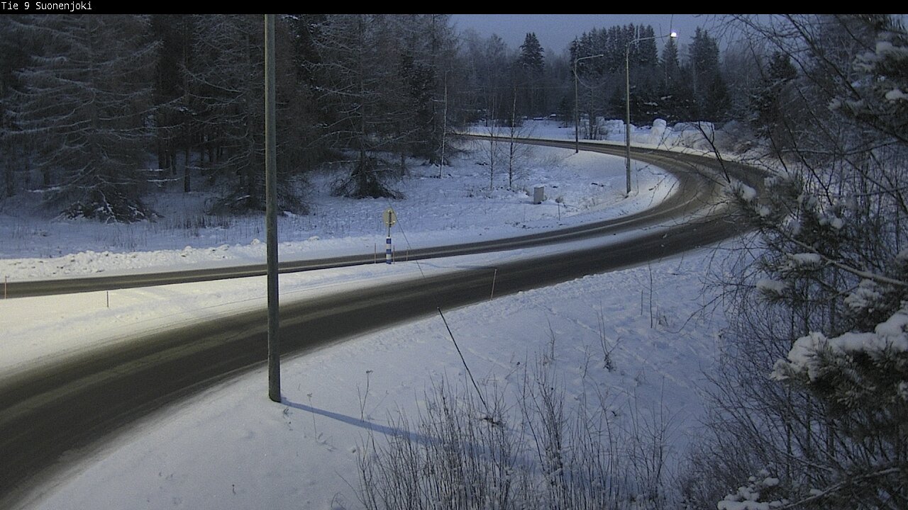 Weather Camera Image Väg 9 Suonenjoki, Purola, Suonenjoki, Pohjois-Savo
