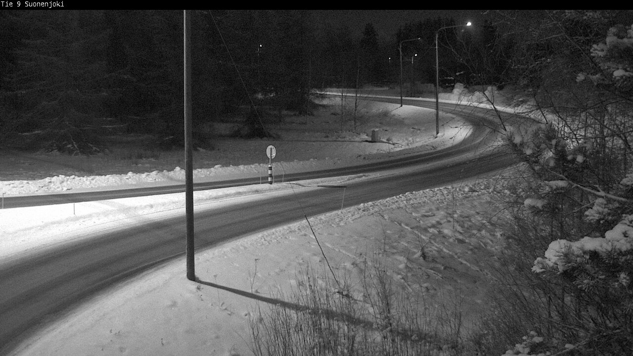 Weather Camera Image Väg 9 Suonenjoki, Purola, Suonenjoki, Pohjois-Savo