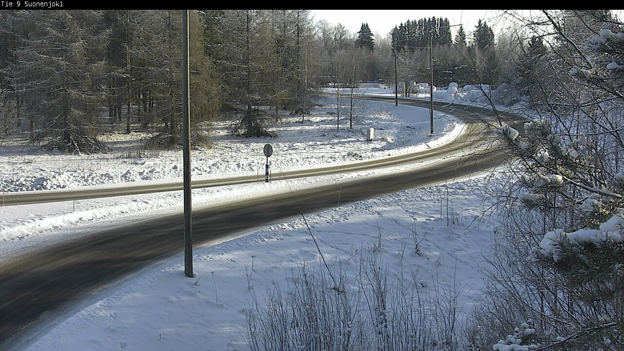 Weather Camera Image Väg 9 Suonenjoki, Purola, Suonenjoki, Pohjois-Savo