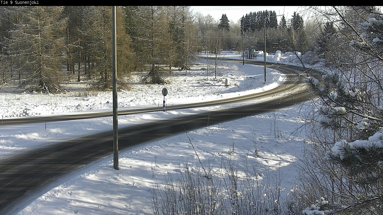 Weather Camera Image Väg 9 Suonenjoki, Purola, Suonenjoki, Pohjois-Savo