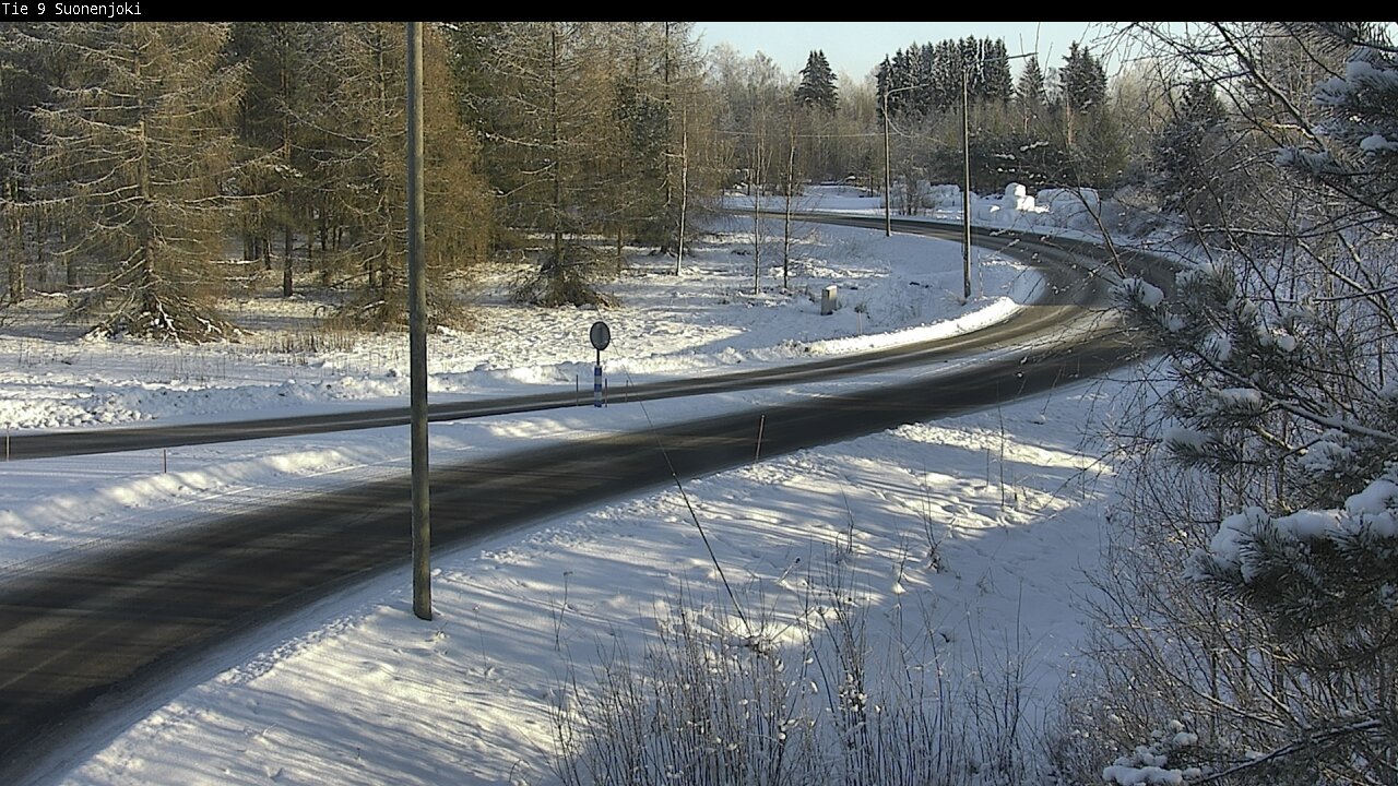 Weather Camera Image Väg 9 Suonenjoki, Purola, Suonenjoki, Pohjois-Savo