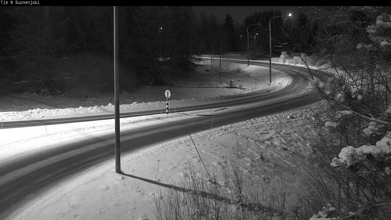 Weather Camera Image Väg 9 Suonenjoki, Purola, Suonenjoki, Pohjois-Savo