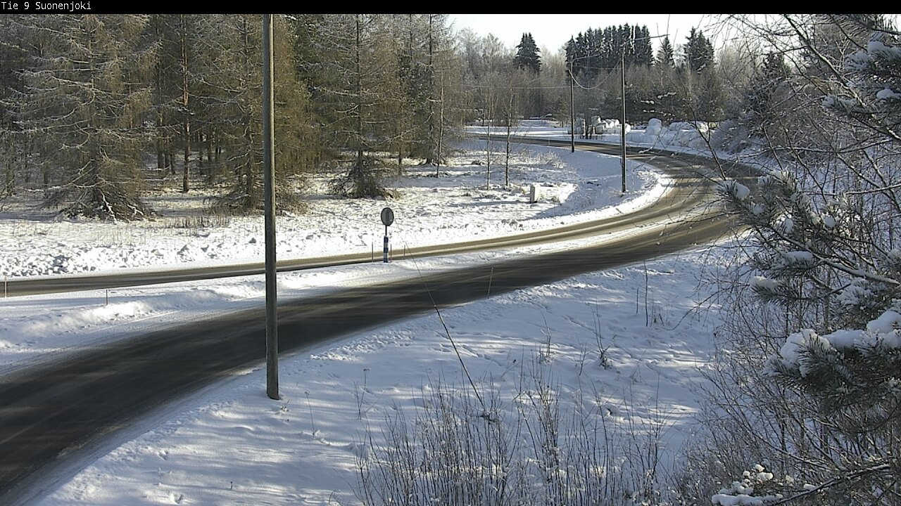 Weather Camera Image Väg 9 Suonenjoki, Purola, Suonenjoki, Pohjois-Savo