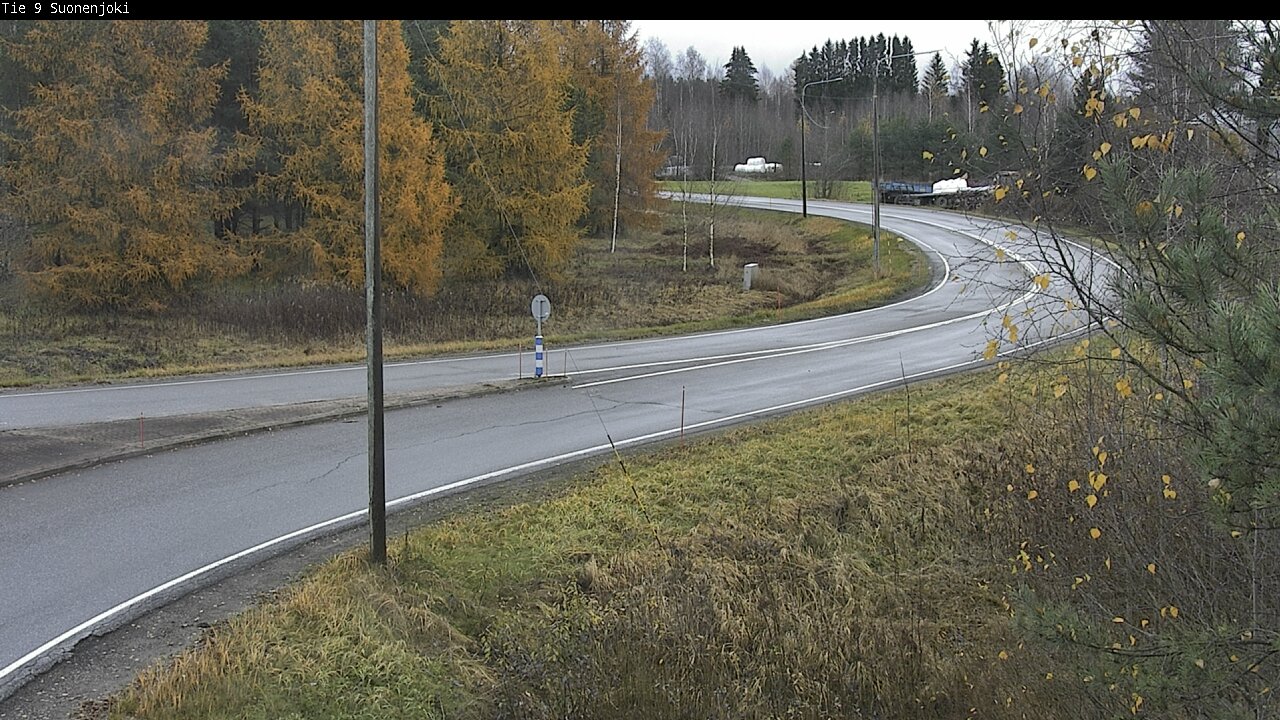 Weather Camera Image Väg 9 Suonenjoki, Purola, Suonenjoki, Pohjois-Savo