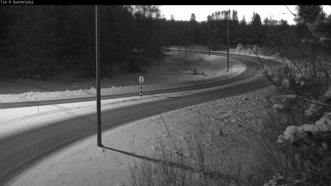 Weather Camera Image Road 9 Suonenjoki, Purola, Suonenjoki, Pohjois-Savo