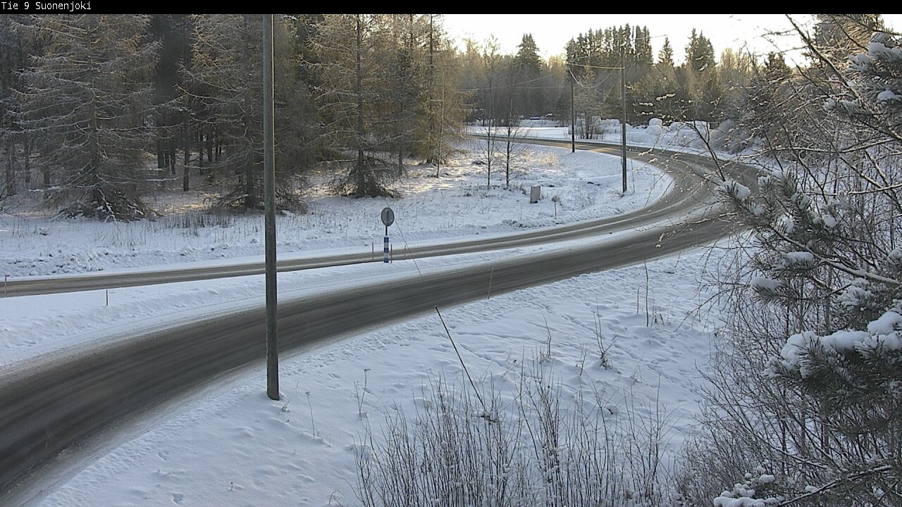 Weather Camera Image Väg 9 Suonenjoki, Purola, Suonenjoki, Pohjois-Savo