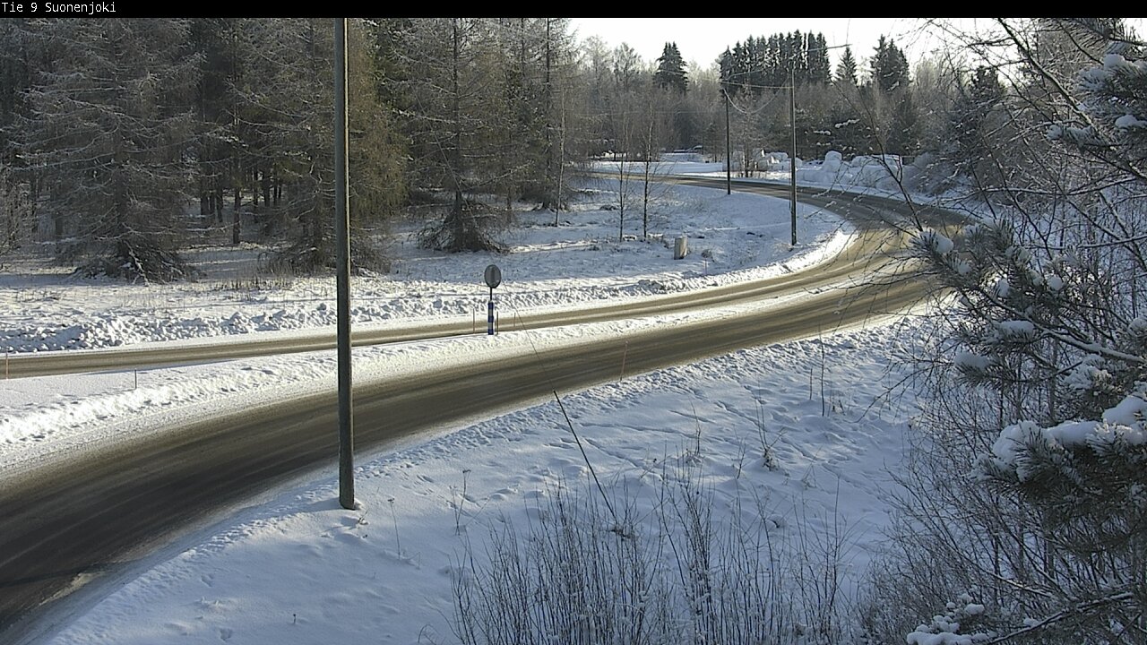 Weather Camera Image Väg 9 Suonenjoki, Purola, Suonenjoki, Pohjois-Savo