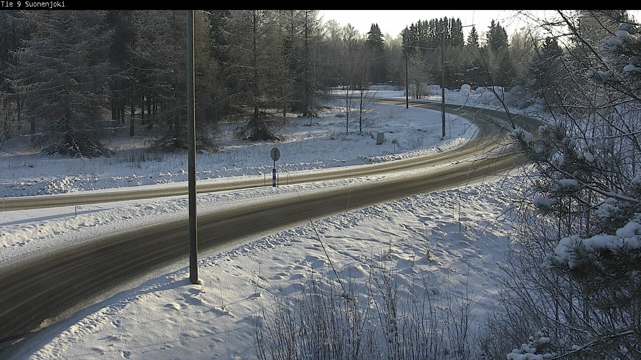 Weather Camera Image Väg 9 Suonenjoki, Purola, Suonenjoki, Pohjois-Savo