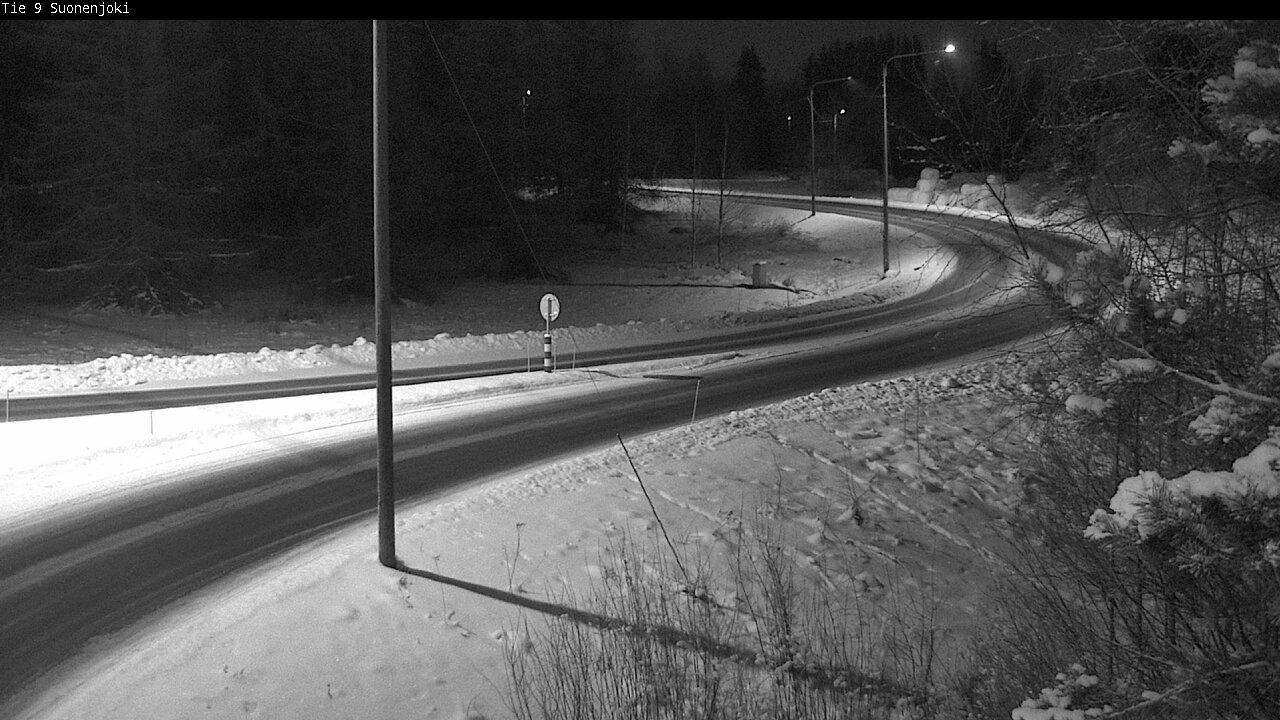 Weather Camera Image Väg 9 Suonenjoki, Purola, Suonenjoki, Pohjois-Savo