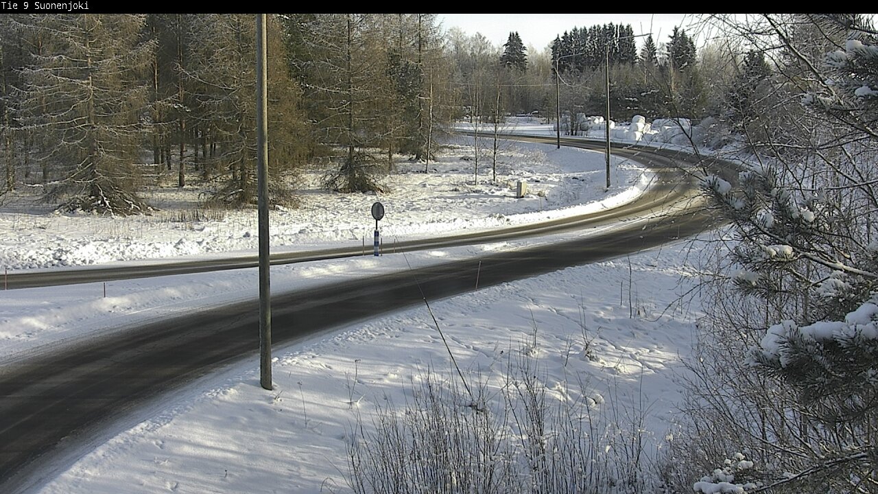 Weather Camera Image Väg 9 Suonenjoki, Purola, Suonenjoki, Pohjois-Savo