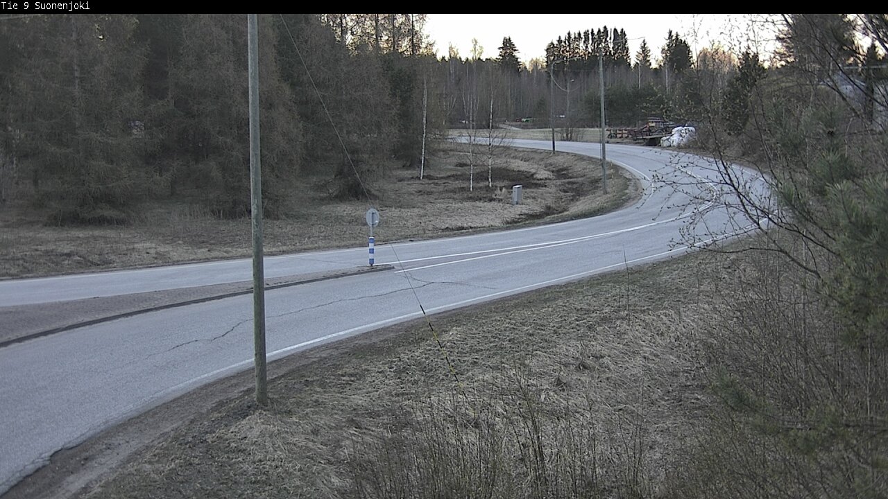 Weather Camera Image Väg 9 Suonenjoki, Purola, Suonenjoki, Pohjois-Savo