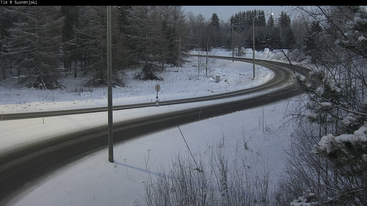 Weather Camera Image Väg 9 Suonenjoki, Purola, Suonenjoki, Pohjois-Savo