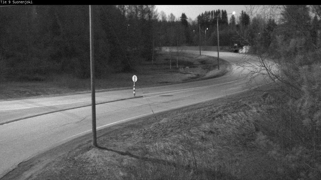 Weather Camera Image Väg 9 Suonenjoki, Purola, Suonenjoki, Pohjois-Savo
