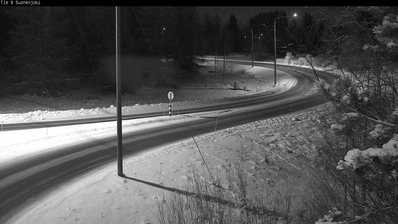 Weather Camera Image Väg 9 Suonenjoki, Purola, Suonenjoki, Pohjois-Savo