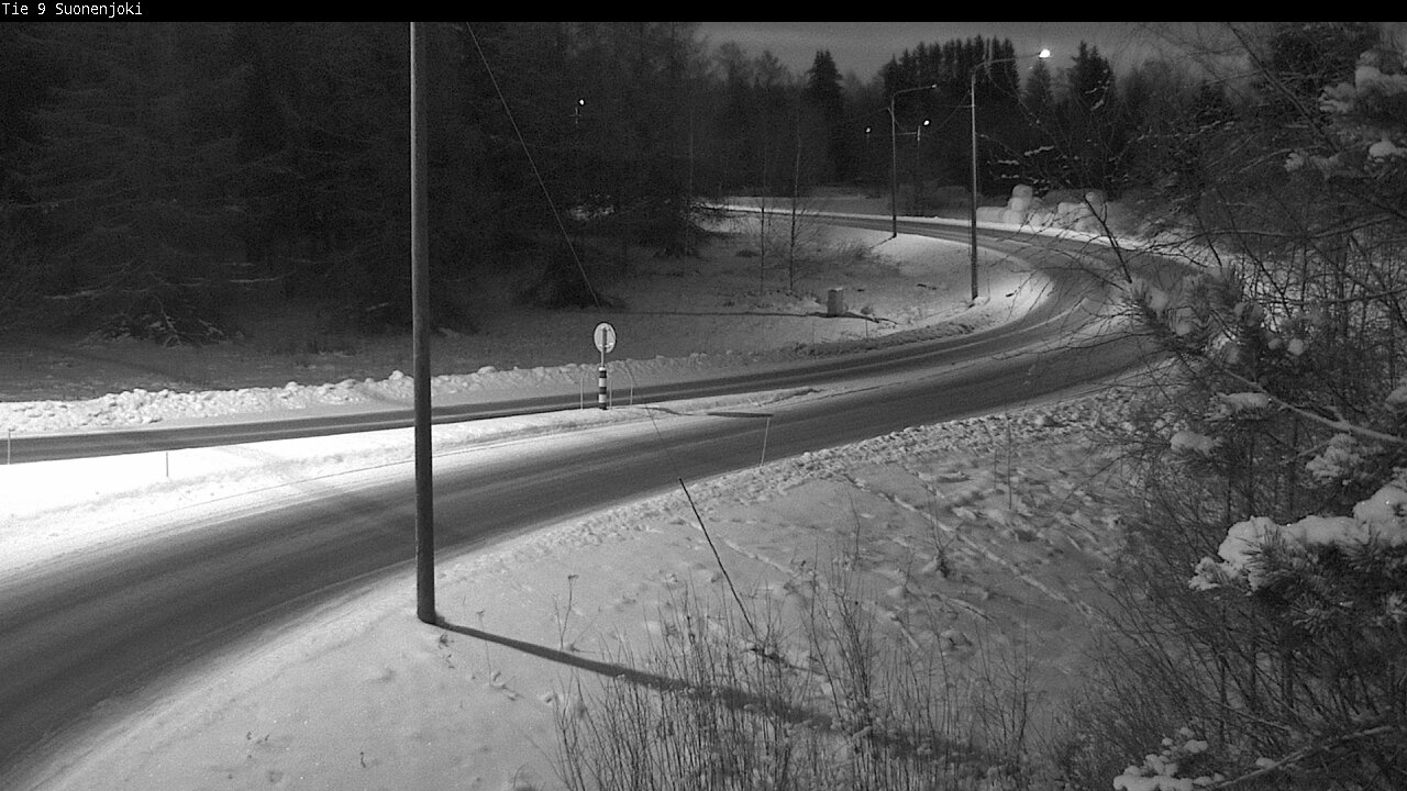 Weather Camera Image Väg 9 Suonenjoki, Purola, Suonenjoki, Pohjois-Savo