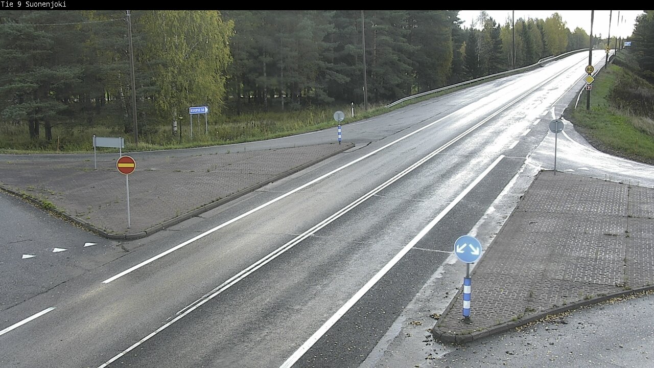Weather Camera Image Road 9 Suonenjoki, Purola, Suonenjoki, Pohjois-Savo