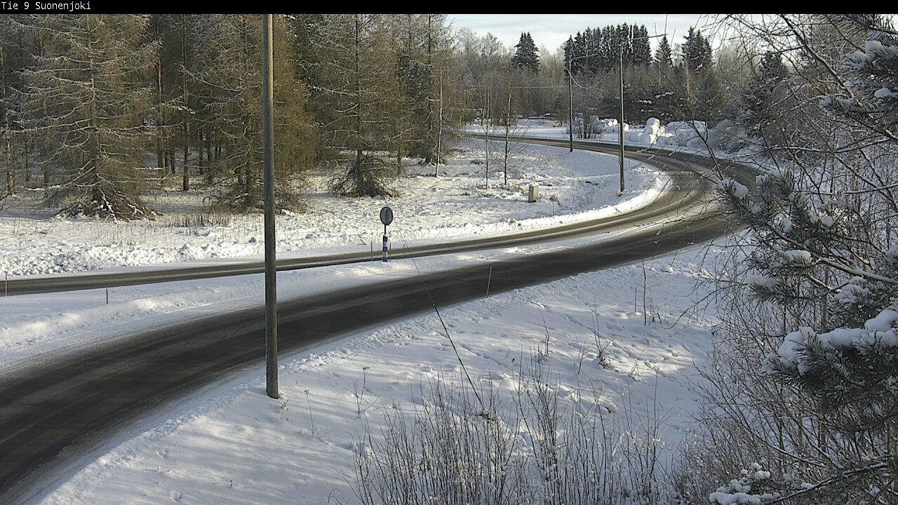 Weather Camera Image Väg 9 Suonenjoki, Purola, Suonenjoki, Pohjois-Savo