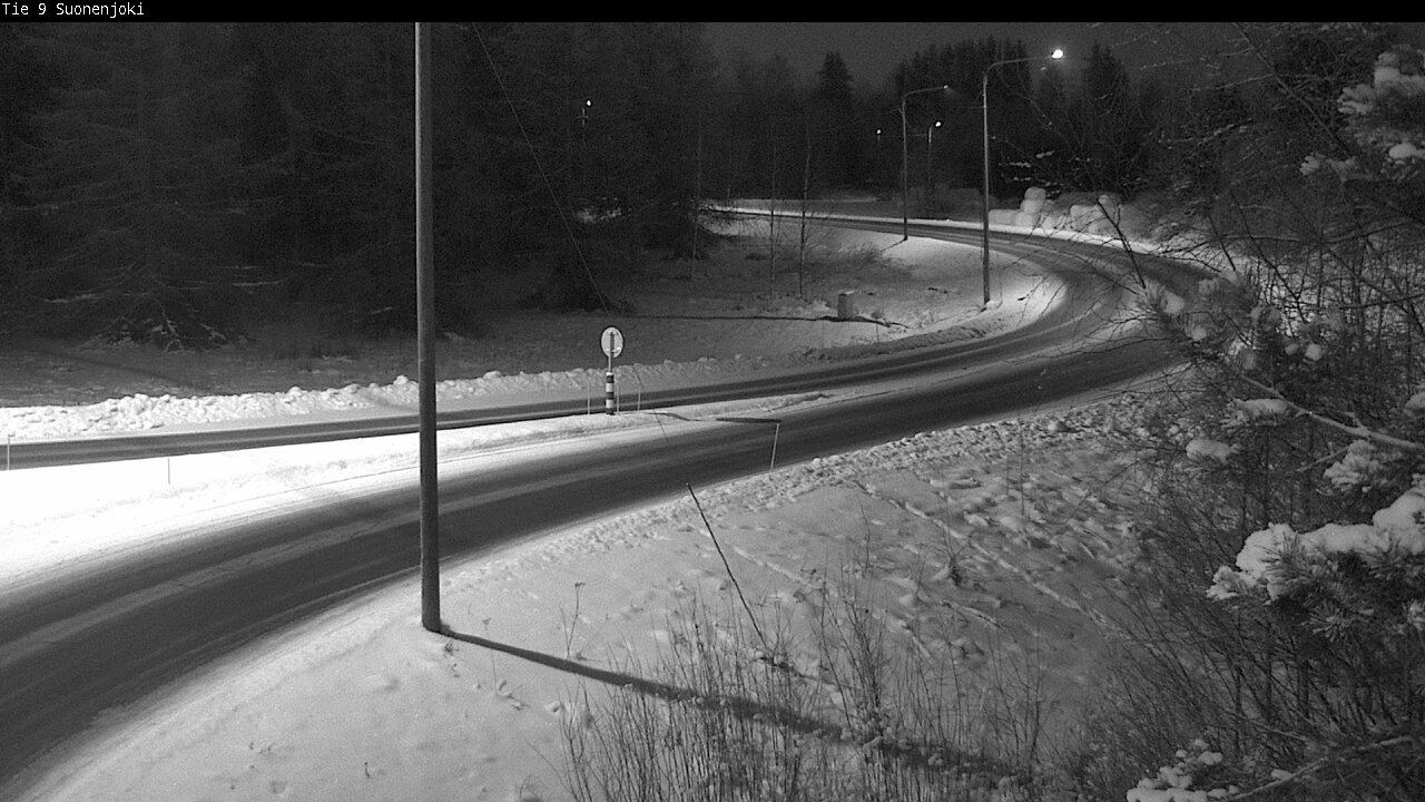 Weather Camera Image Väg 9 Suonenjoki, Purola, Suonenjoki, Pohjois-Savo