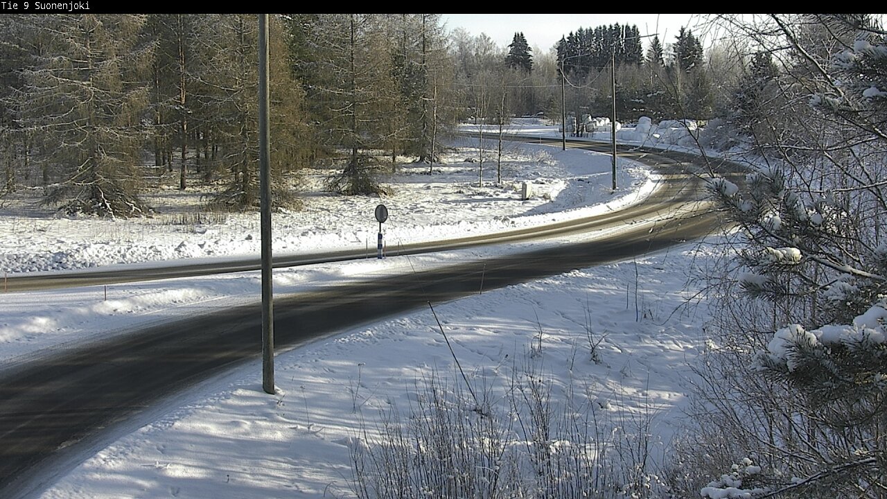 Weather Camera Image Väg 9 Suonenjoki, Purola, Suonenjoki, Pohjois-Savo