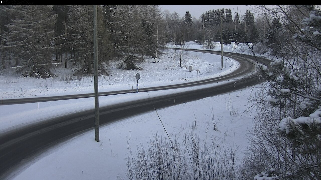 Weather Camera Image Väg 9 Suonenjoki, Purola, Suonenjoki, Pohjois-Savo