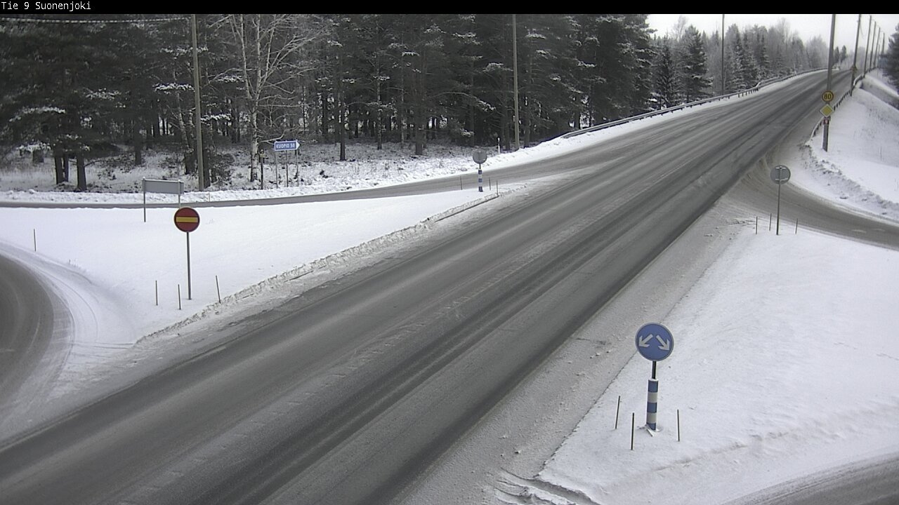 Weather Camera Image Väg 9 Suonenjoki, Purola, Suonenjoki, Pohjois-Savo