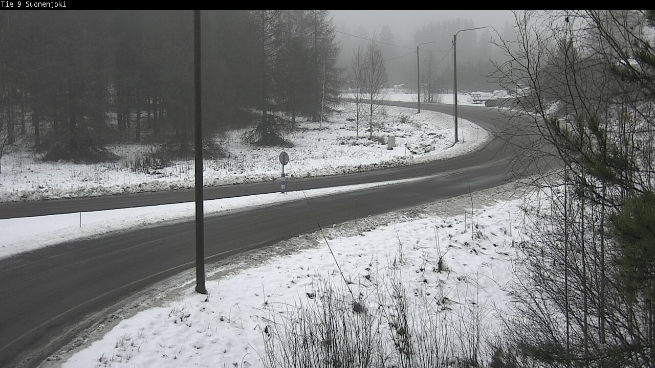 Weather Camera Image Road 9 Suonenjoki, Purola, Suonenjoki, Pohjois-Savo