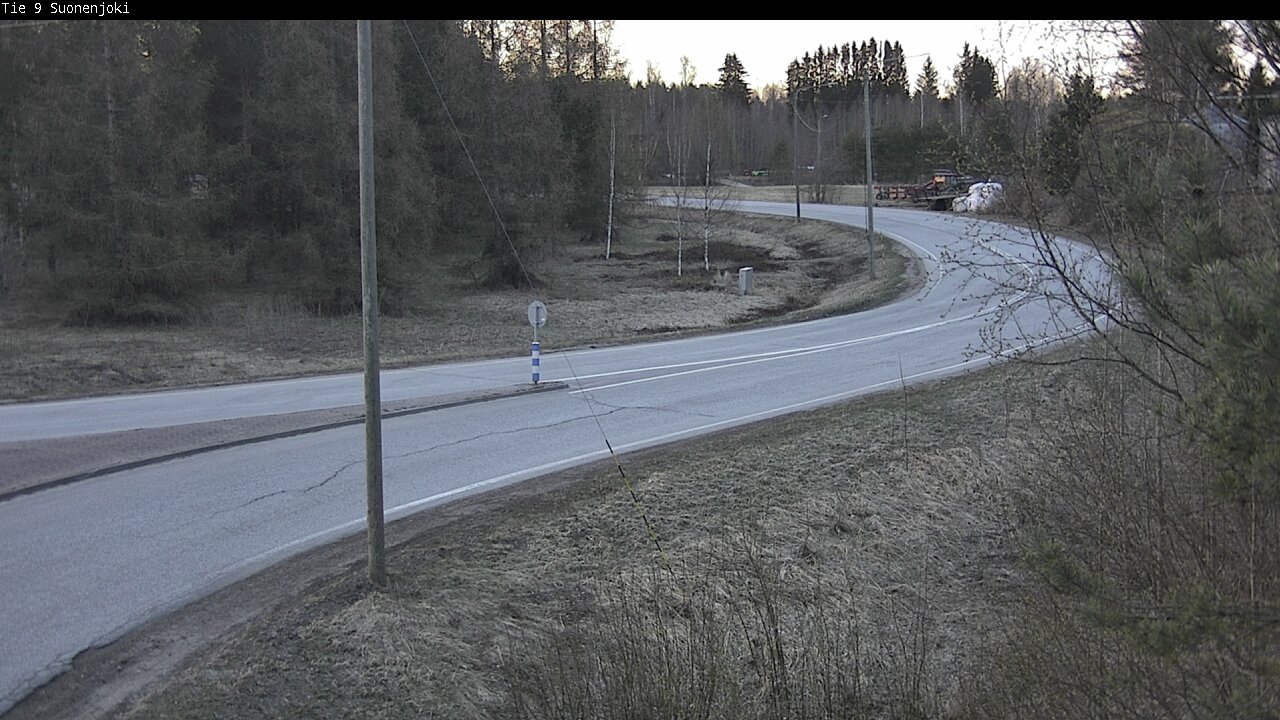 Weather Camera Image Väg 9 Suonenjoki, Purola, Suonenjoki, Pohjois-Savo