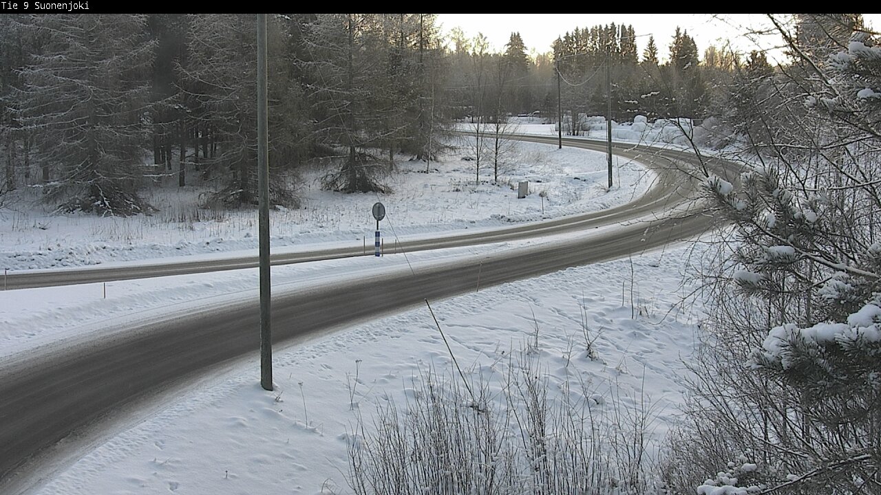 Weather Camera Image Väg 9 Suonenjoki, Purola, Suonenjoki, Pohjois-Savo