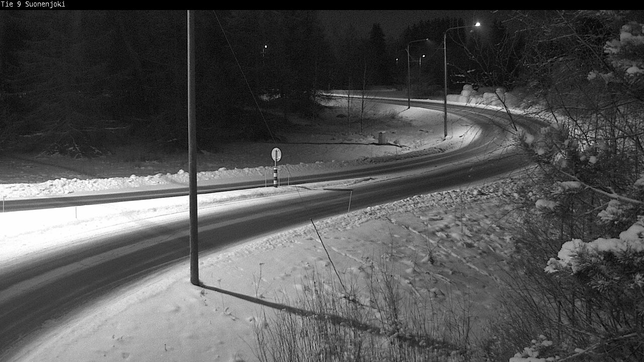 Weather Camera Image Väg 9 Suonenjoki, Purola, Suonenjoki, Pohjois-Savo
