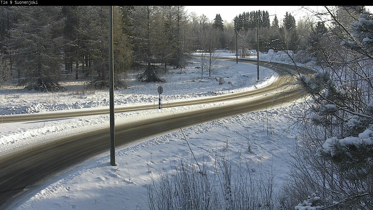 Weather Camera Image Väg 9 Suonenjoki, Purola, Suonenjoki, Pohjois-Savo