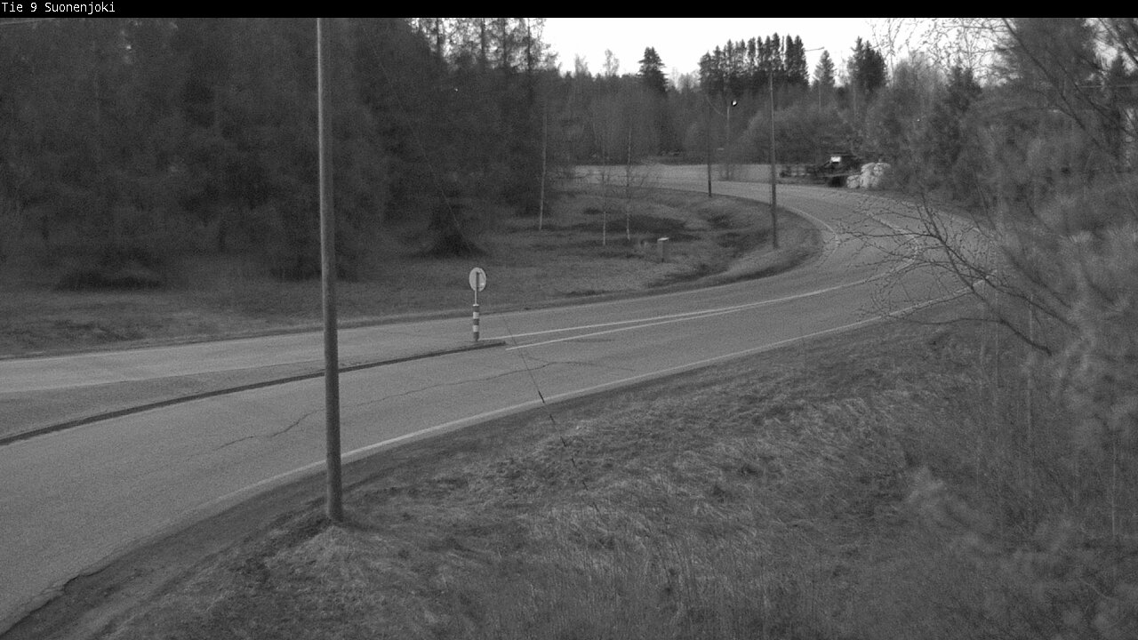 Weather Camera Image Väg 9 Suonenjoki, Purola, Suonenjoki, Pohjois-Savo