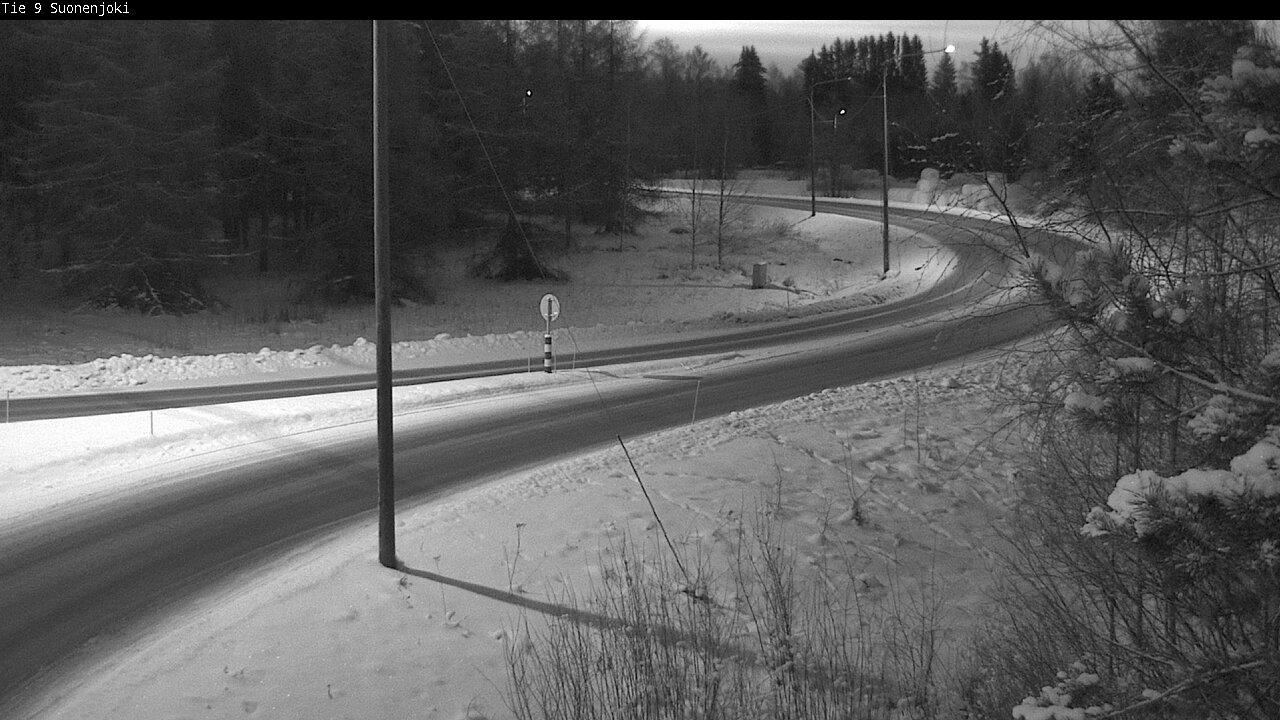 Weather Camera Image Väg 9 Suonenjoki, Purola, Suonenjoki, Pohjois-Savo