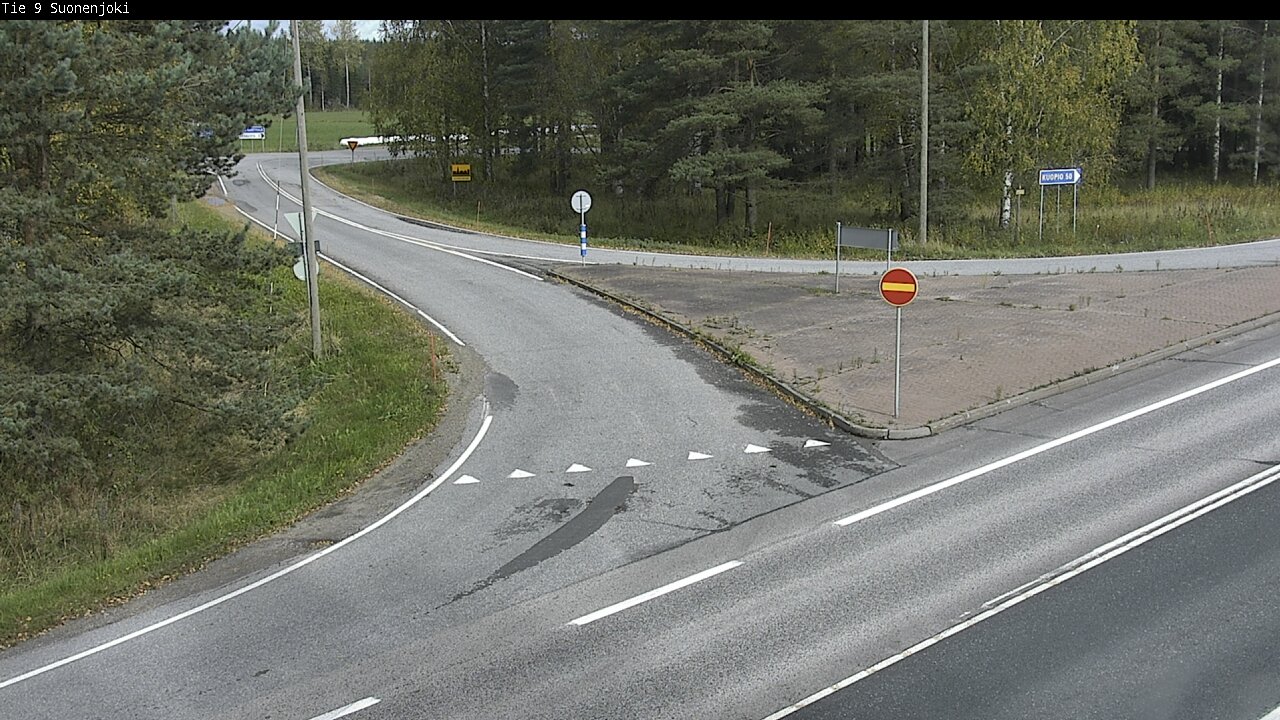 Weather Camera Image Road 9 Suonenjoki, Purola, Suonenjoki, Pohjois-Savo
