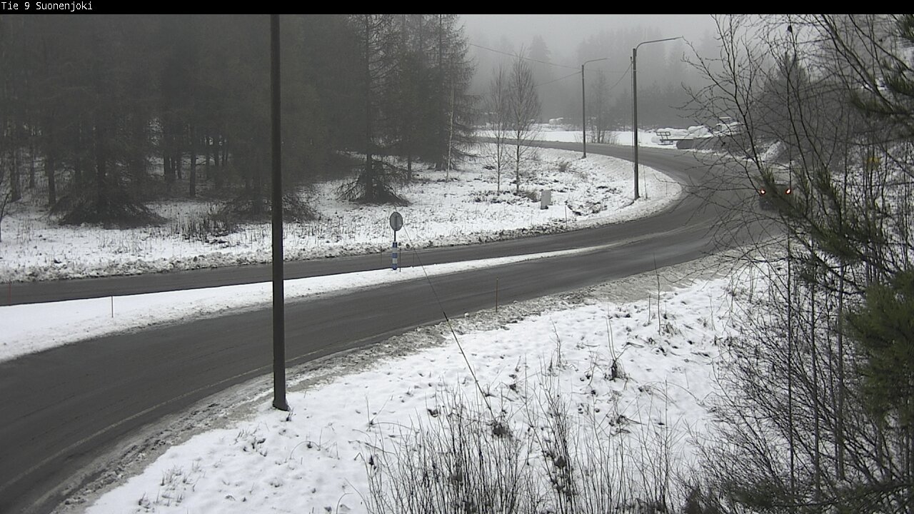 Weather Camera Image Väg 9 Suonenjoki, Purola, Suonenjoki, Pohjois-Savo
