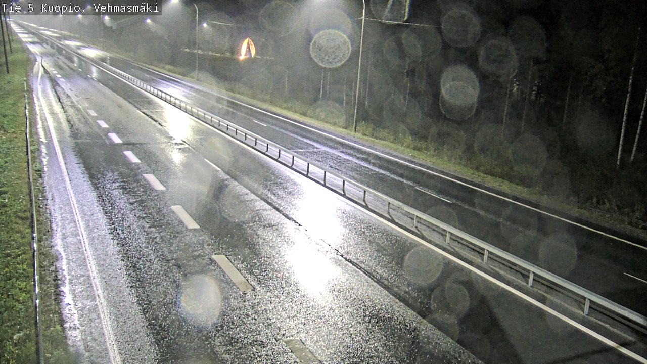 Weather Camera Image Road 5 Kuopio, Vehmasmäki, Kuopio, Pohjois-Savo