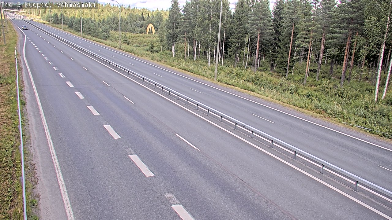 Kelikamerat Kuva Tie 5 Kuopio, Vehmasmäki, Kuopio, Pohjois-Savo