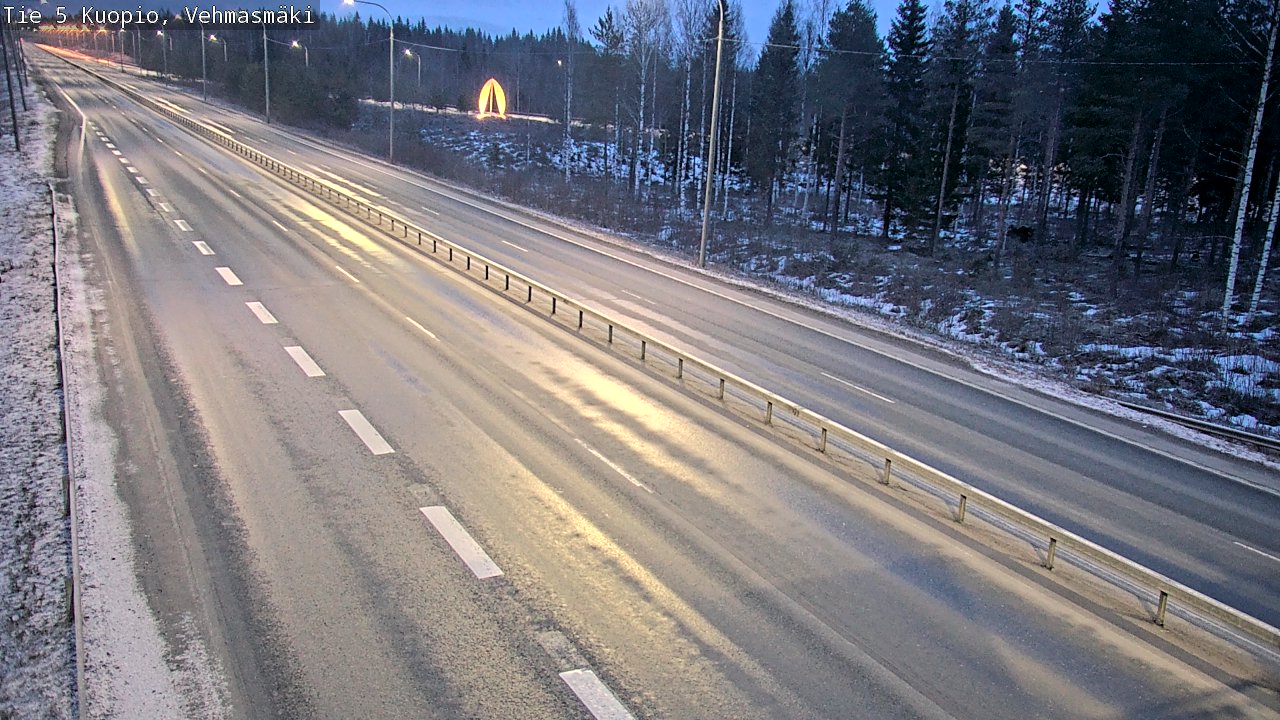 Kelikamerat Kuva Tie 5 Kuopio, Vehmasmäki, Kuopio, Pohjois-Savo