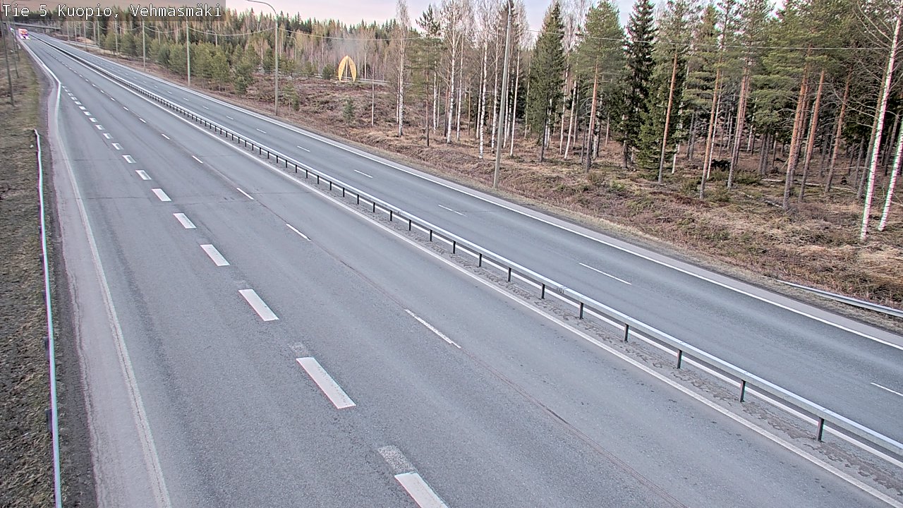 Kelikamerat Kuva Tie 5 Kuopio, Vehmasmäki, Kuopio, Pohjois-Savo