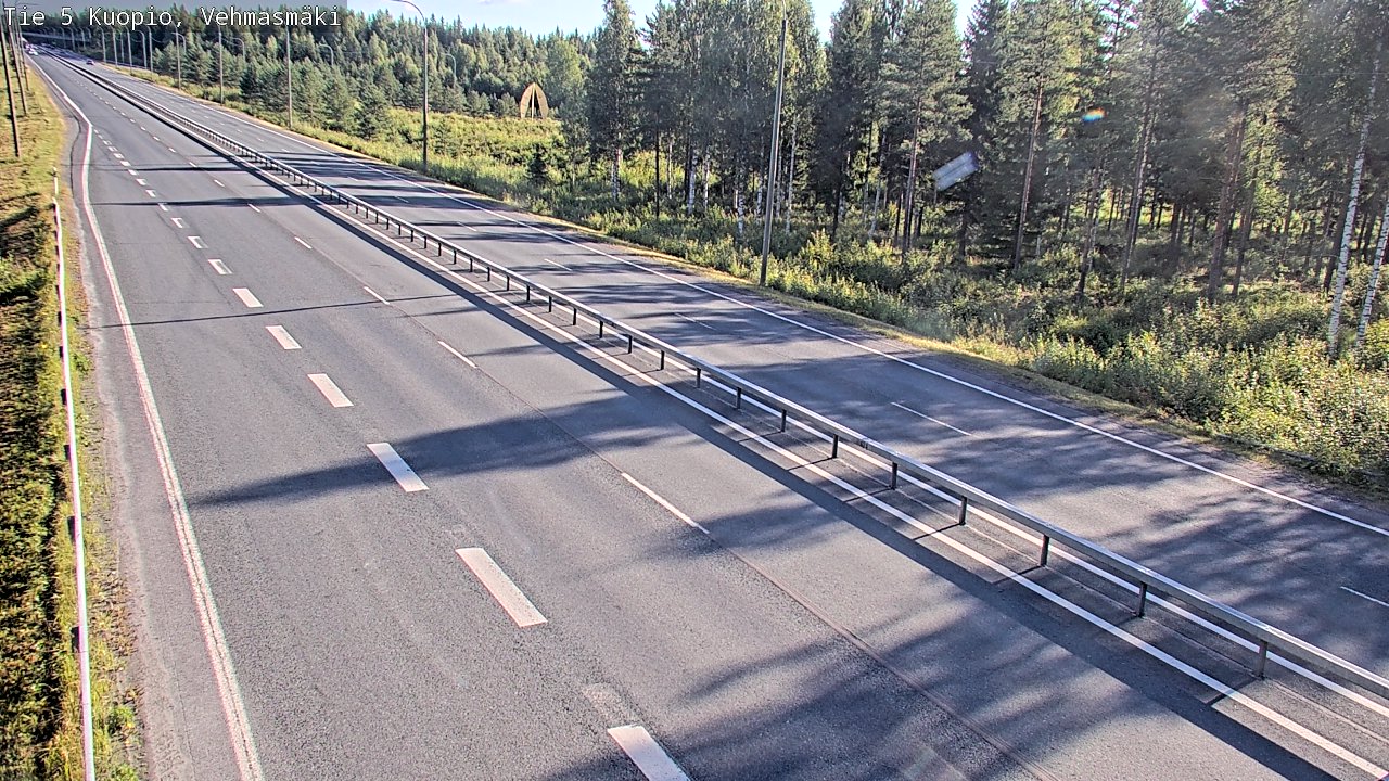 Kelikamerat Kuva Tie 5 Kuopio, Vehmasmäki, Kuopio, Pohjois-Savo