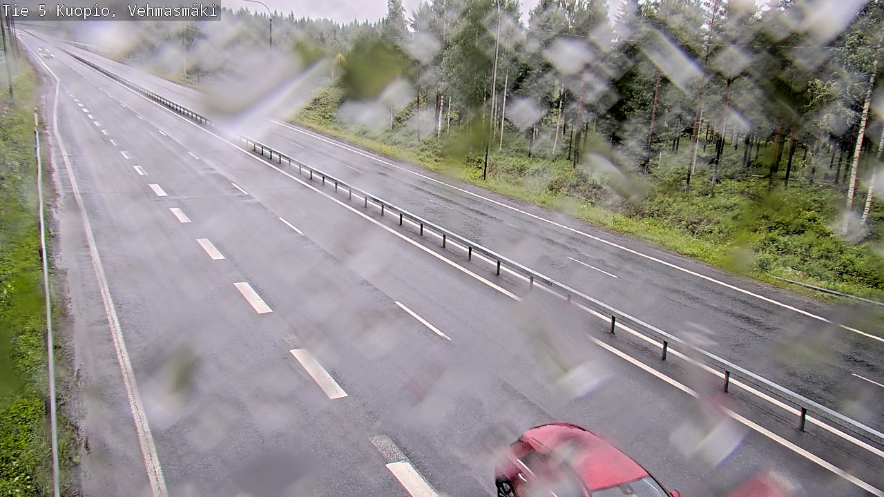 Weather Camera Image Väg 5 Kuopio, Vehmasmäki, Kuopio, Pohjois-Savo