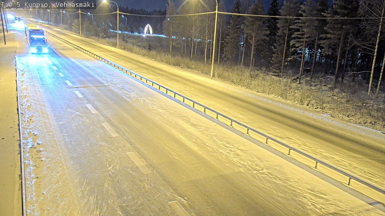 Kelikamerat Kuva Tie 5 Kuopio, Vehmasmäki, Kuopio, Pohjois-Savo