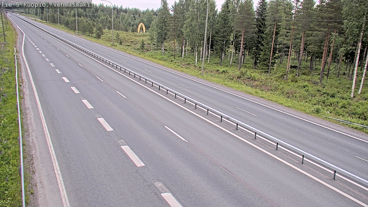 Kelikamerat Kuva Tie 5 Kuopio, Vehmasmäki, Kuopio, Pohjois-Savo