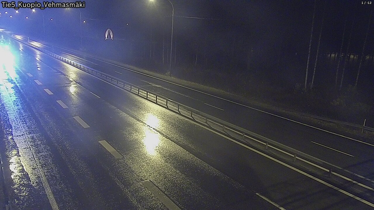 Weather Camera Image Väg 5 Kuopio, Vehmasmäki, Kuopio, Pohjois-Savo