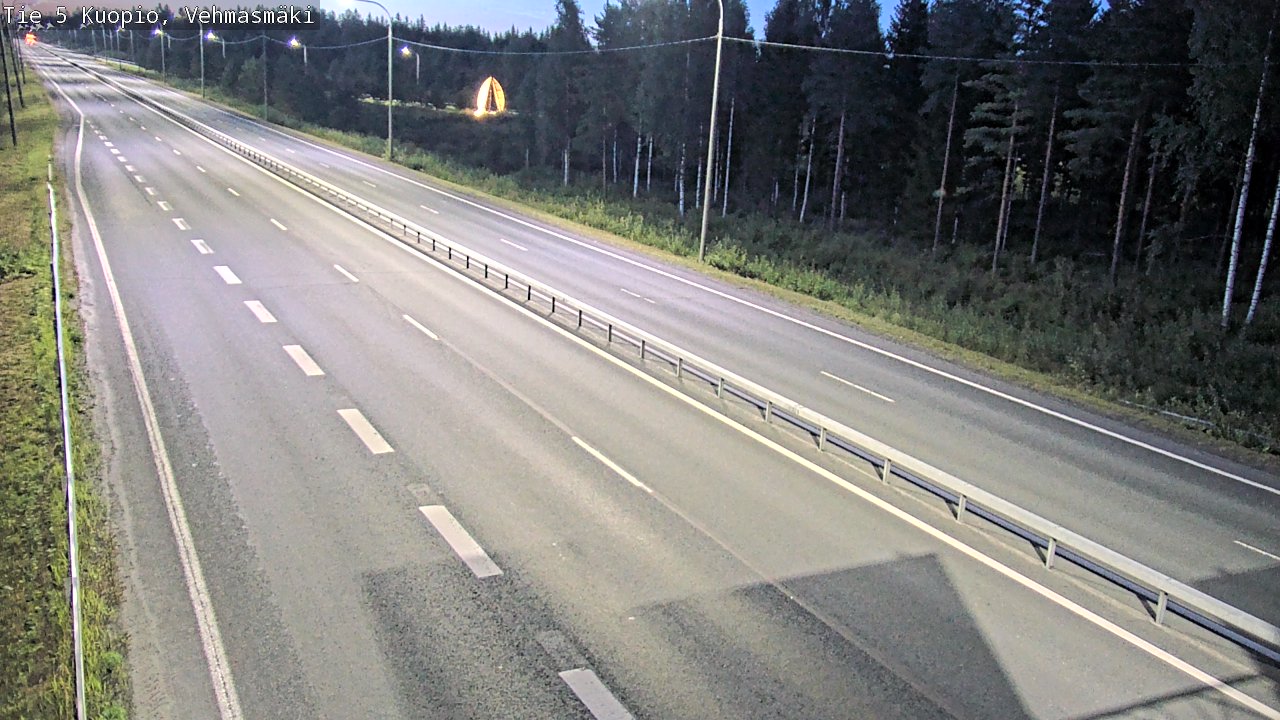 Kelikamerat Kuva Tie 5 Kuopio, Vehmasmäki, Kuopio, Pohjois-Savo