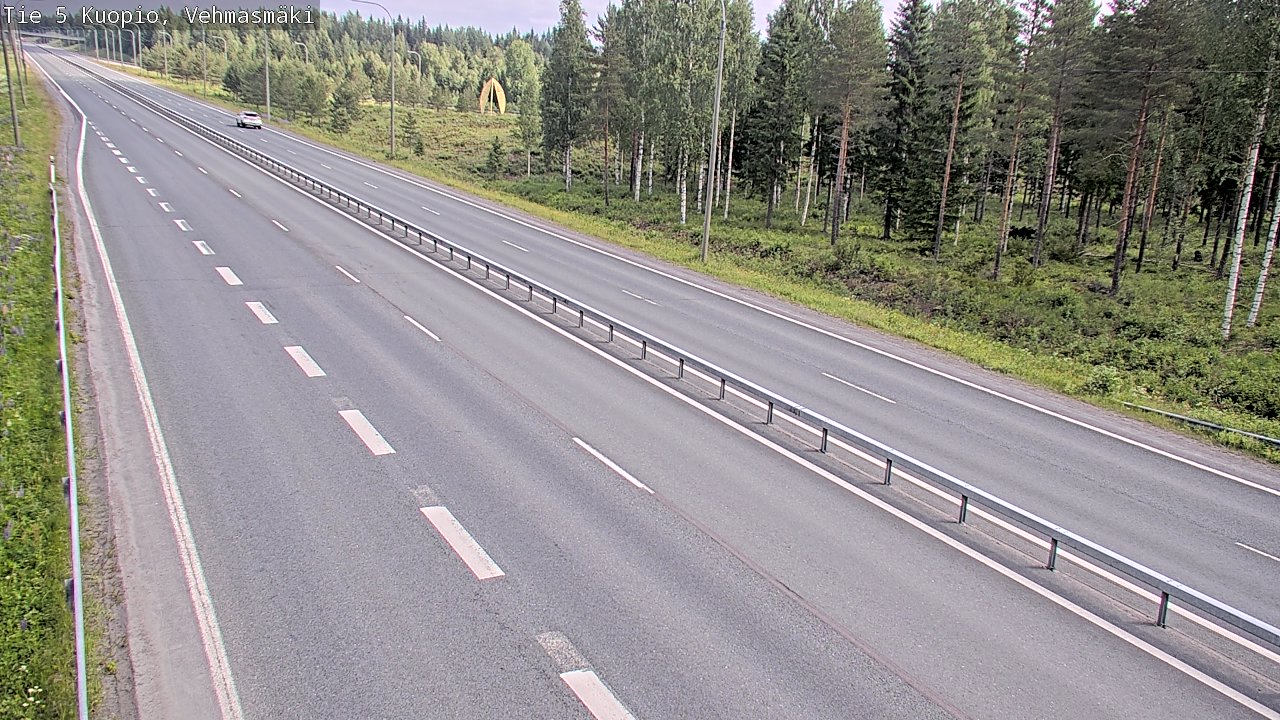 Kelikamerat Kuva Tie 5 Kuopio, Vehmasmäki, Kuopio, Pohjois-Savo