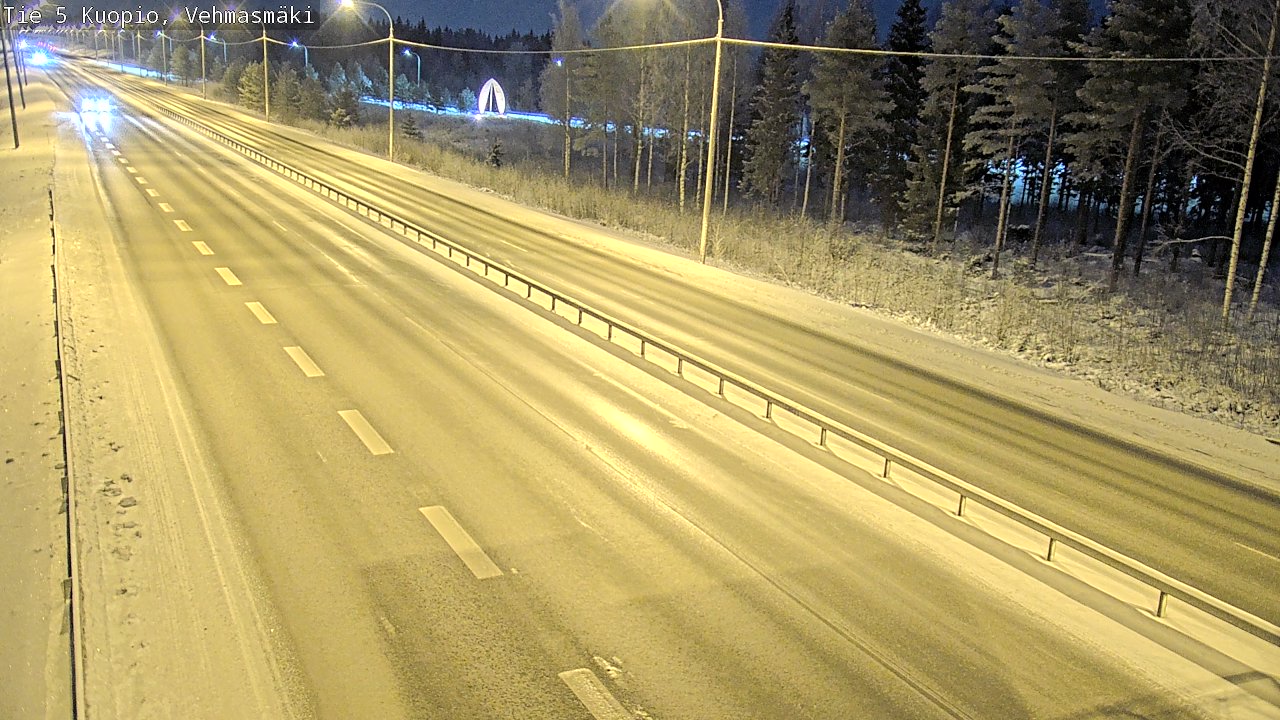 Kelikamerat Kuva Tie 5 Kuopio, Vehmasmäki, Kuopio, Pohjois-Savo