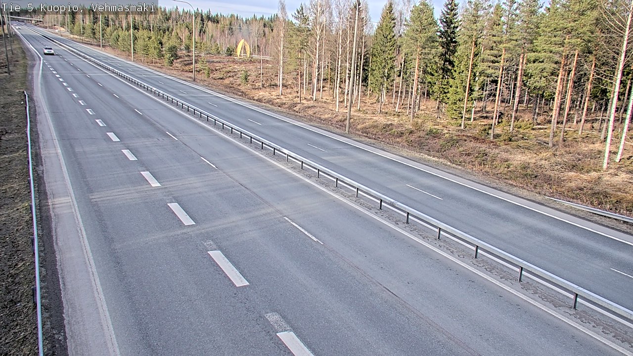 Kelikamerat Kuva Tie 5 Kuopio, Vehmasmäki, Kuopio, Pohjois-Savo
