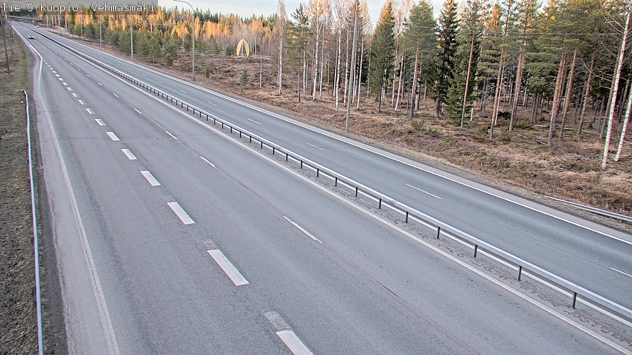 Kelikamerat Kuva Tie 5 Kuopio, Vehmasmäki, Kuopio, Pohjois-Savo