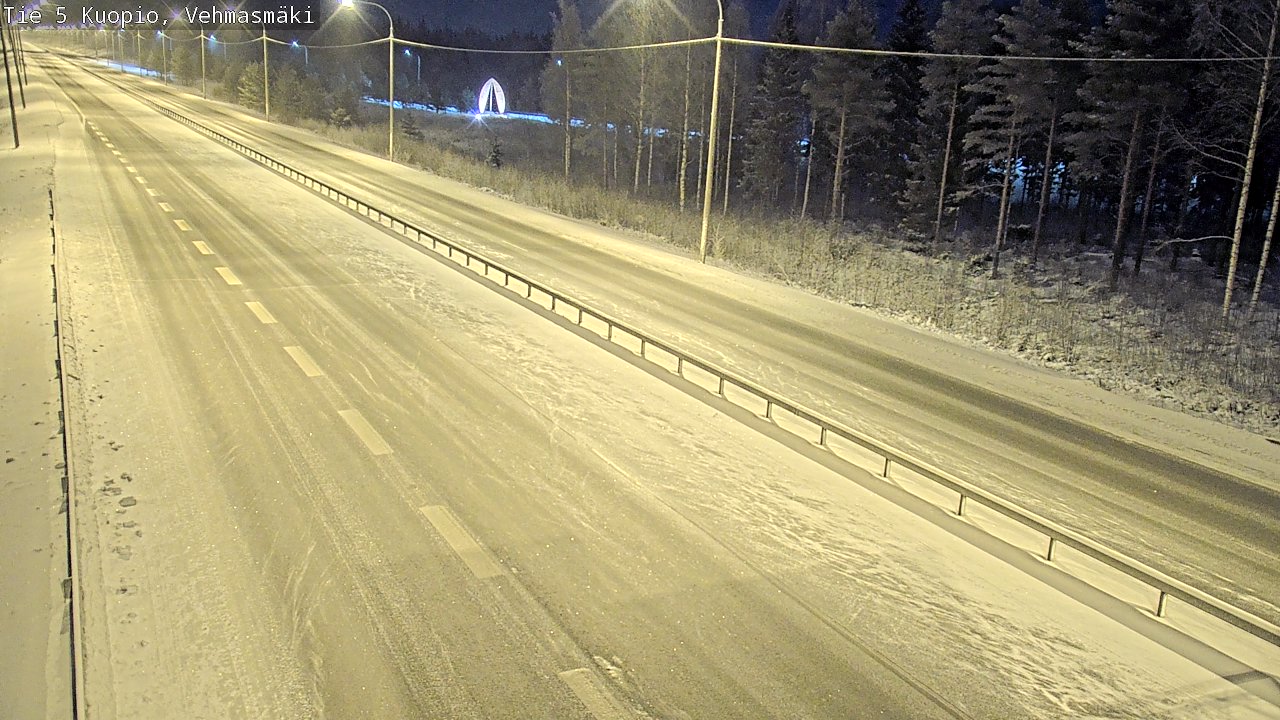 Kelikamerat Kuva Tie 5 Kuopio, Vehmasmäki, Kuopio, Pohjois-Savo